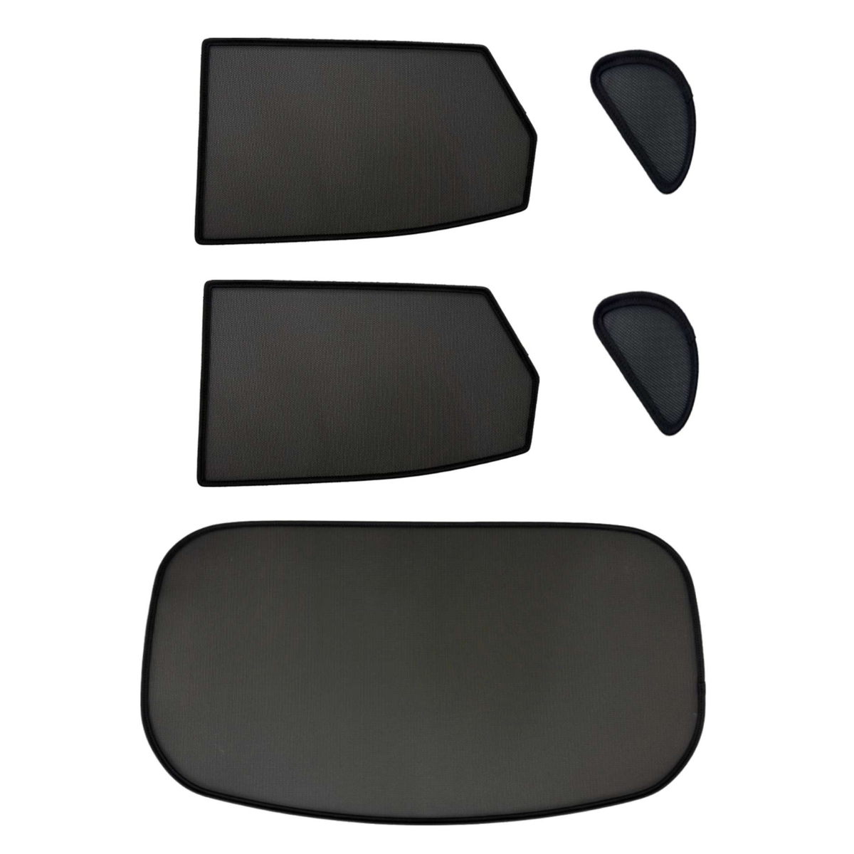 WINDESA SunClip Sonnenschutz - Sichtschutz Ford Capri ab Bj. 2024 Set ABC - sun-10507abc