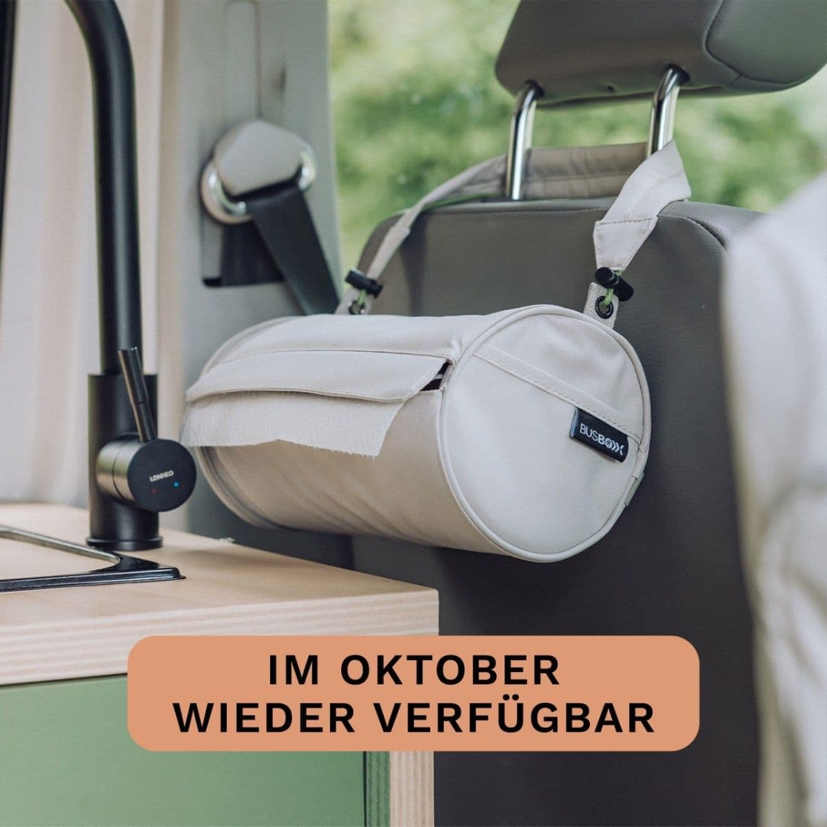 Kuechenrollentasche BUS-BOXX paperBOXX pro Kuechenrollen-Tasche- schwarz 1080