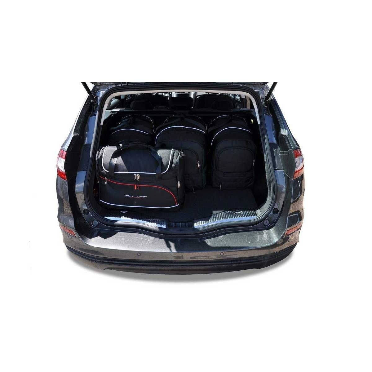 KJUST Kofferraum Taschen Set fuer FORD MONDEO Kombi Bj. 2014-2021 5er-Set - 7015017