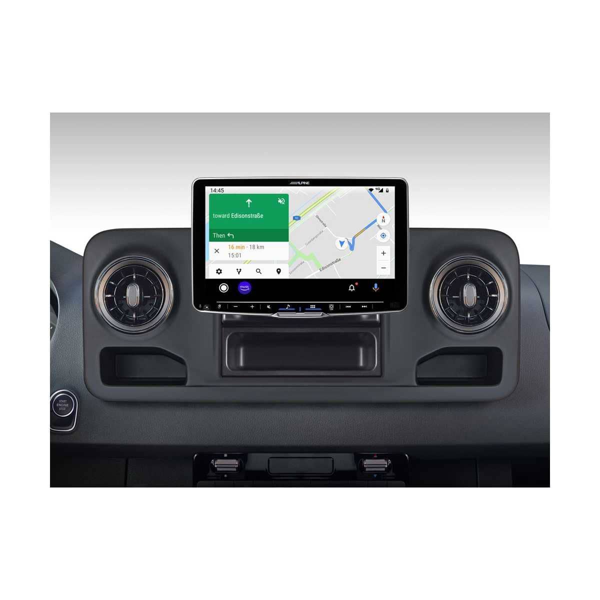 ALPINE HALO 9 Digital-Media-Station MB Sprinter 907-910 iLX-F905S907-SET