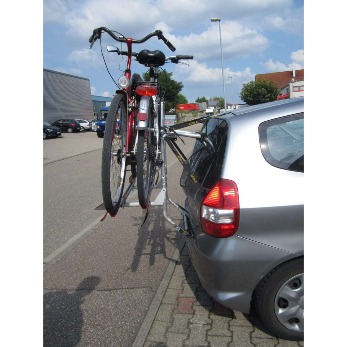 ECKLA GRIZZLY 77780 Fahrrad-Hecktraeger 2 Raeder