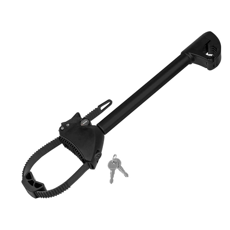 LAS Deichsel-Fahrradtraeger BC260 Black- ausziehbar 11846
