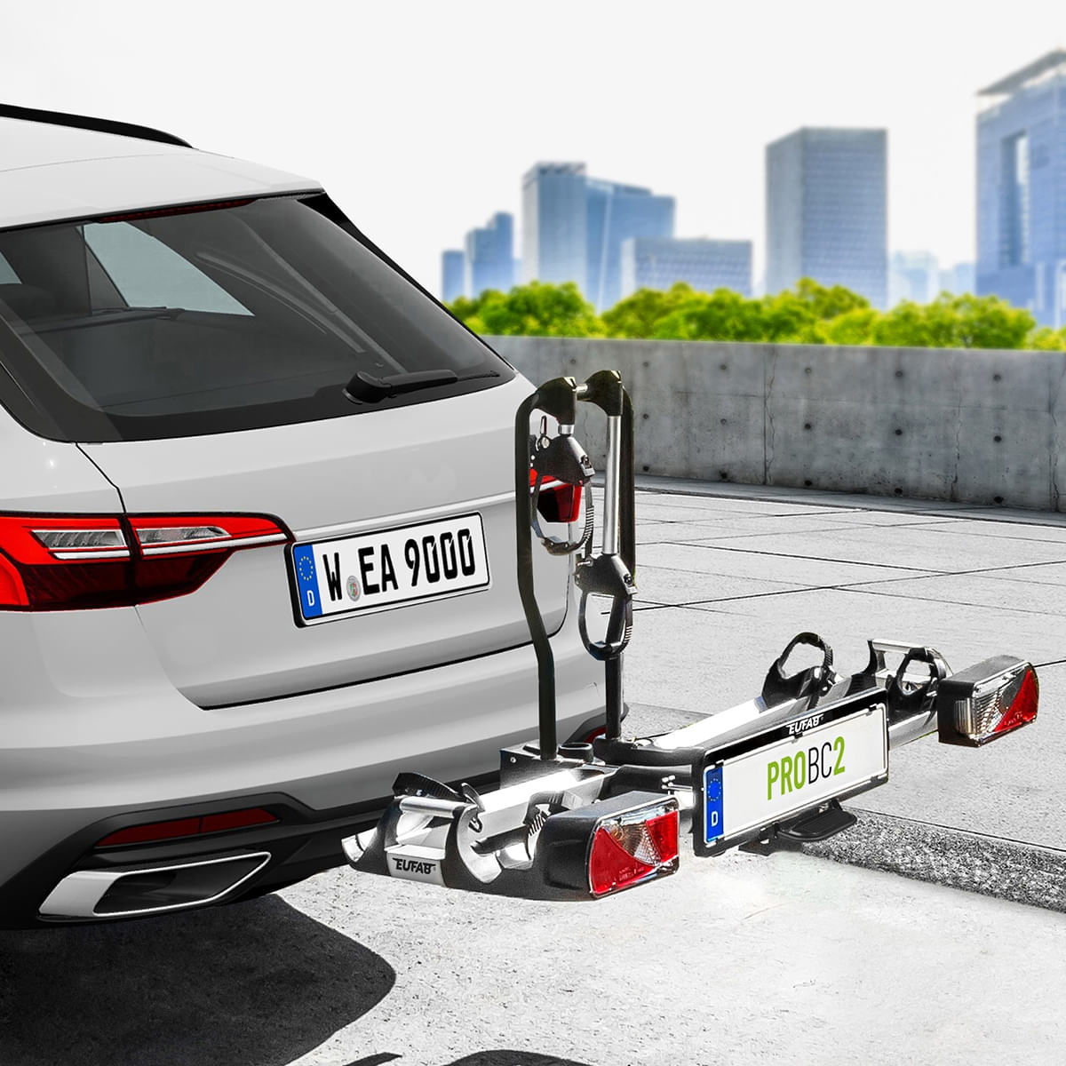 Fahrradtraeger EUFAB PROBC 2 11600 fuer 2 Fahrraeder