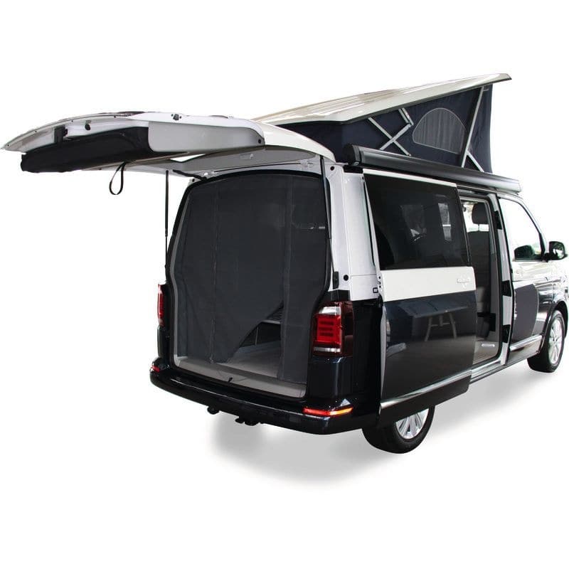 HINDERMANN Insektenschutzvorhang Heckklappe VW T5/T6 Insektenschutz HINDERMANN Insektenschutzvorhang Heckklappe VW T5-T6