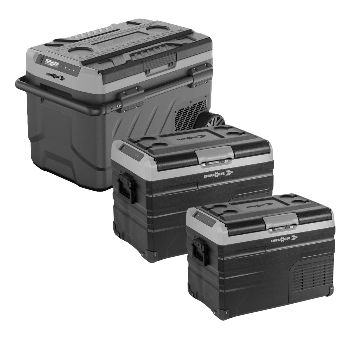 BRUNNER Compressor koelbox POLARYS FREEZE Dual Zone DZ / DZW BRUNNER Kompressor Kuehlbox POLARYS FREEZE Dual Zone DZ - DZW