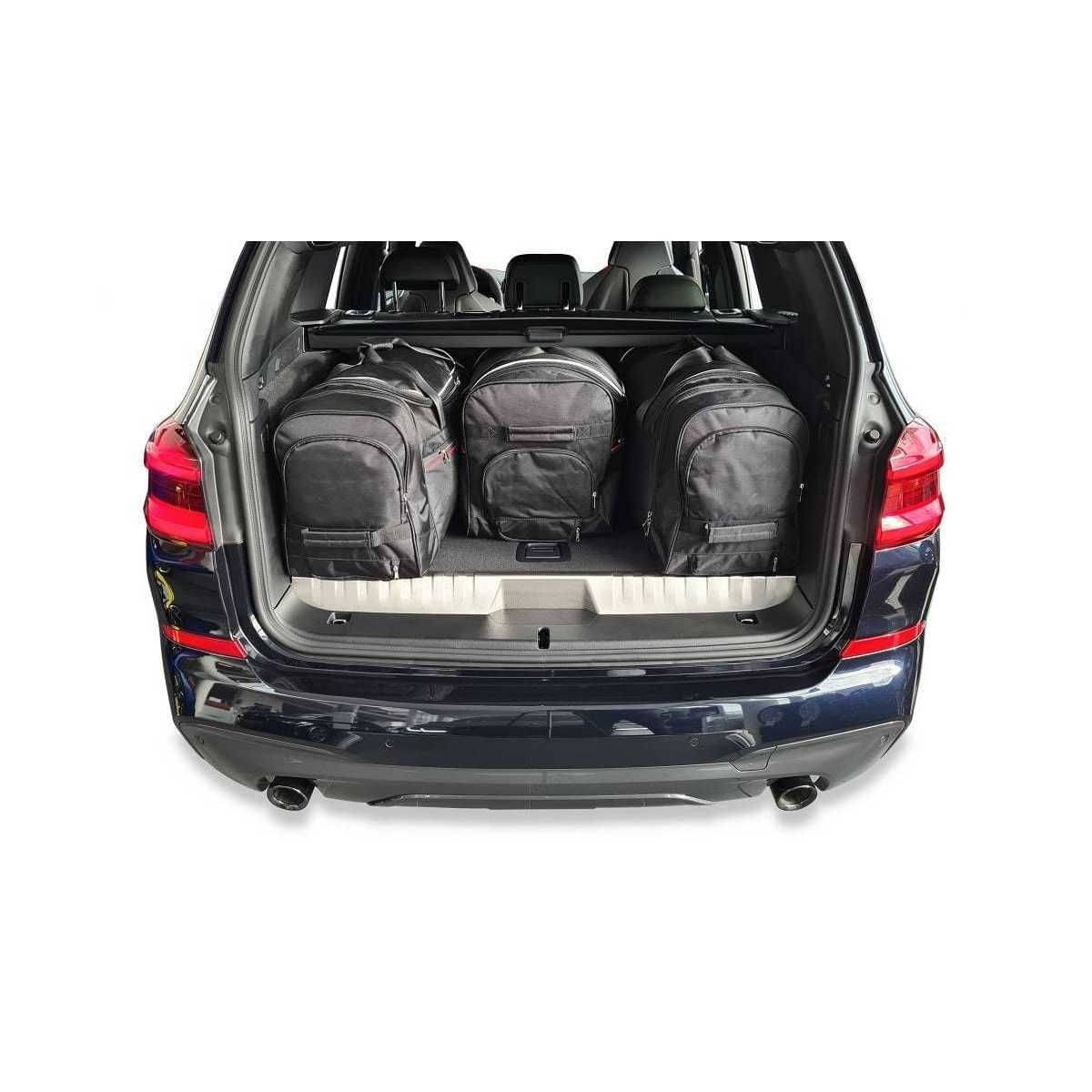 KJUST Kofferraum Taschen Set fuer BMW X3 PHEV ab Bj. 2019 4er-Set - 7007091