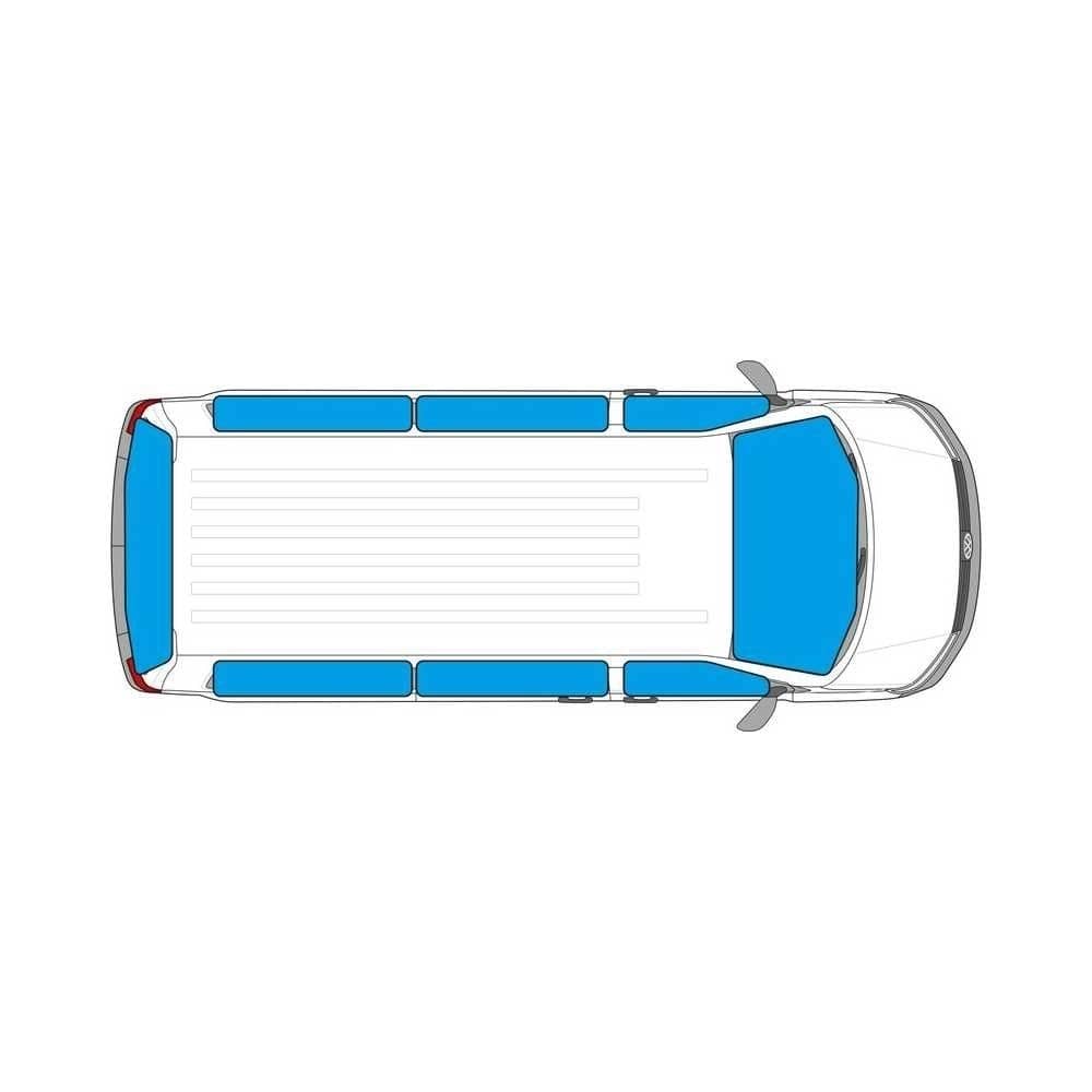 CARBEST Isoflex Thermomatten Komplett-Set mit Heckklappe Renault Kangoo kurz Bj. 1997-2007 - 37229