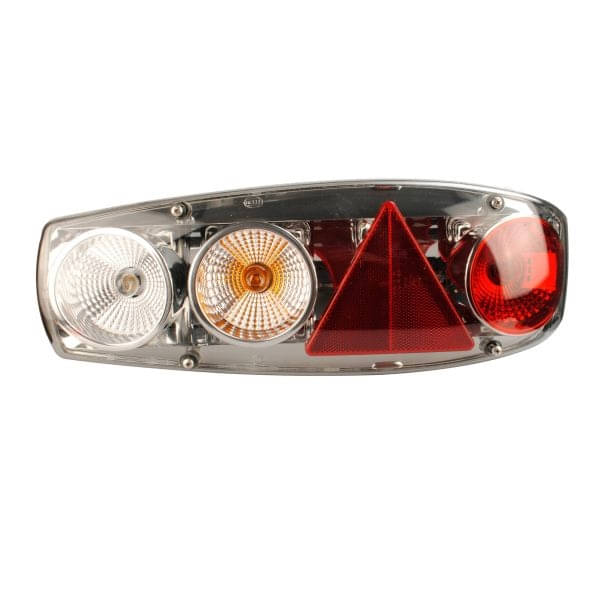 HELLA Rückleuchte Caraluna II Plus Chromium für Wohnwagen, rechts HELLA Rueckleuchte Caraluna II Plus Chromium fuer Wohnwagen- rechts - 2VP 341 419-107