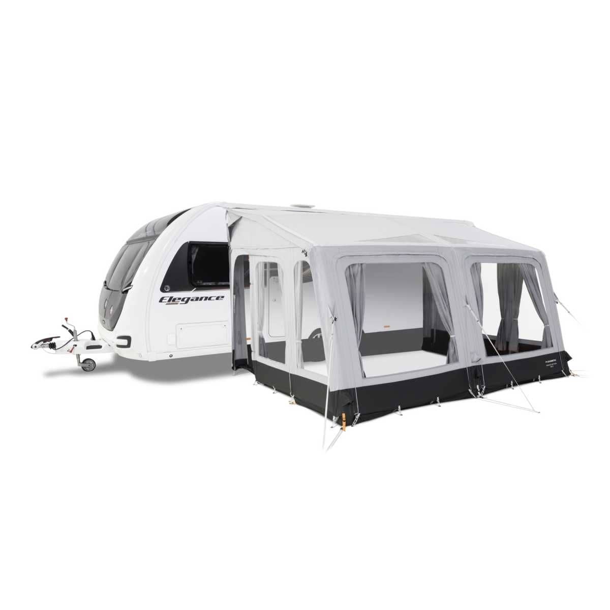 DOMETIC aufblasbares Vorzelt Grande AIR Tour 390M- 390x300 cm- Anbauhoehe 265-295 cm - CampingFactory-Starter-Edition