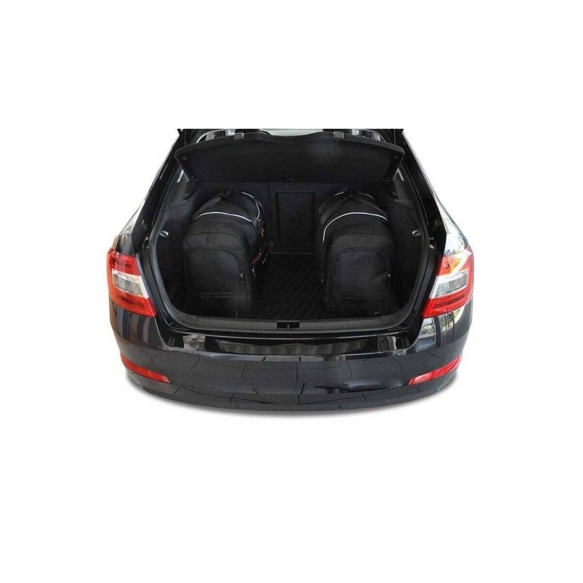 KJUST Kofferraum Taschen Set fuer SKODA OCTAVIA LIFTBACK Bj. 2013-2020 5er-Set - 7037018