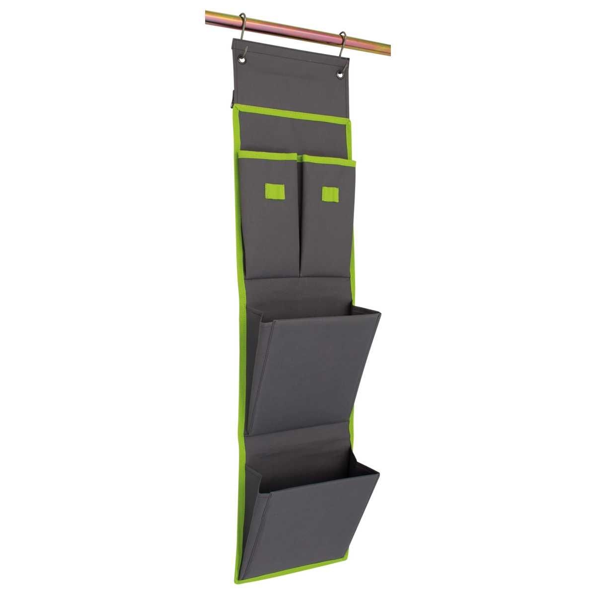 EuroTrail Organizer BRISTOL S 24 x 80 cm Dunkelgrau-Lime - ETAC0300-0417