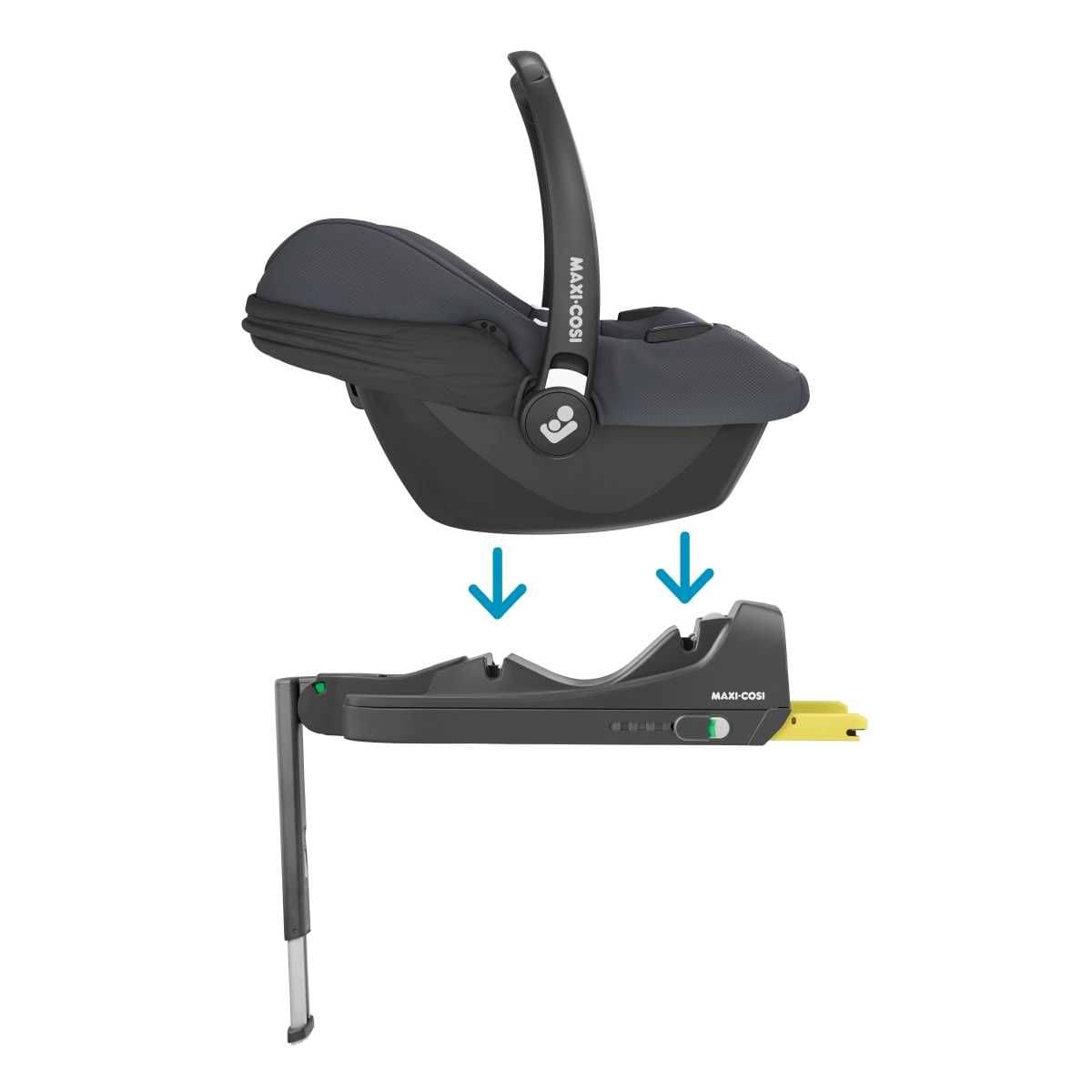 MAXI-COSI Kindersitz Babyschale CABRIOFIX i-Size Essential Graphite - 8558750112