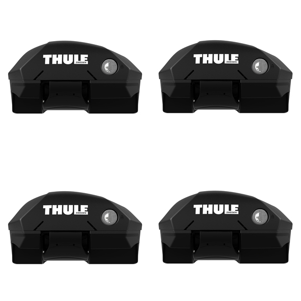 Thule Edge Raised Rail - 720400 - THULE 7204 Edge Raised Rail Fusssaetze WingBar Edge Dachtraeger