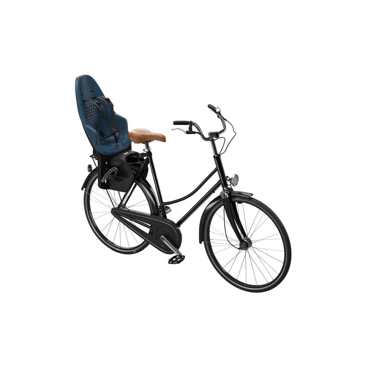 THULE Yepp 2 Maxi Fahrradkindersitz Gepaecktraeger Majolica Blue - 12021202