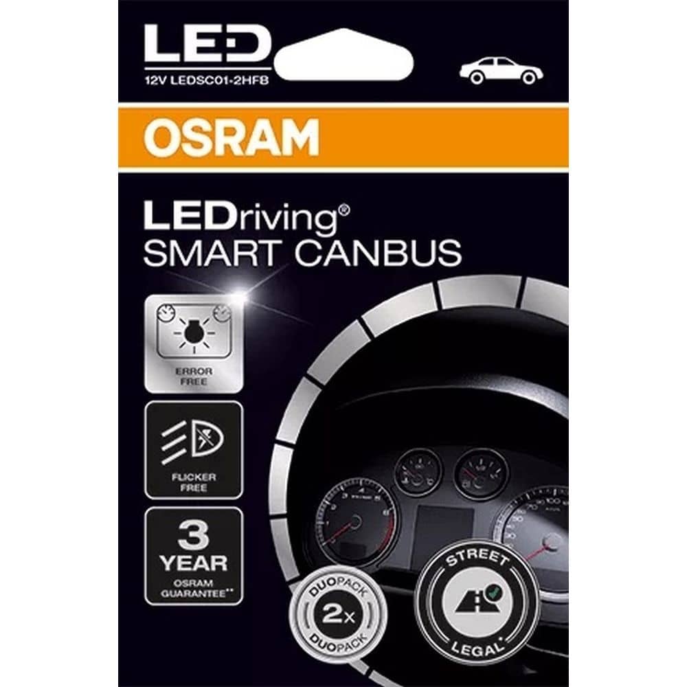 OSRAM SMART CANBUS LEDSC01 Adapter OSRAM SMART CANBUS LEDSC01 Adapter - LEDSC01-2HFB