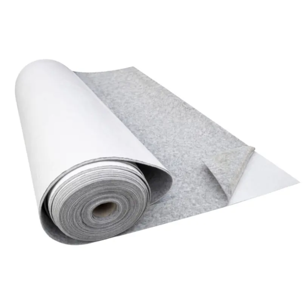 B4F Selbstklebender Filz Hellgrau aufgerollt 1x1-5 m - 78883-1-5qm-r