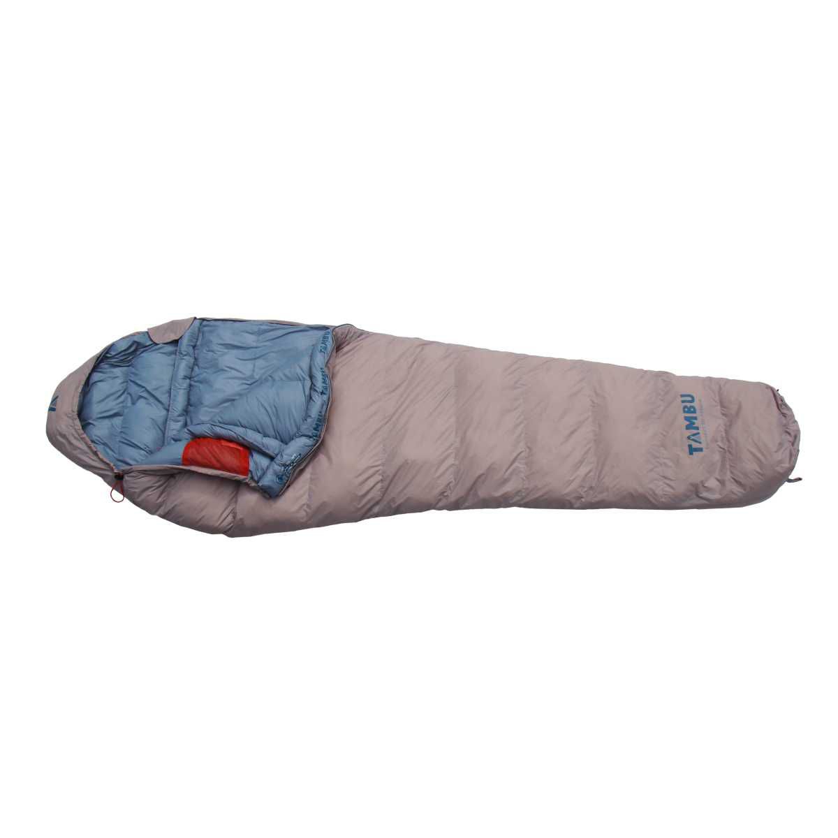 TAMBU NARAM Mumienschlafsack 1525 g Graublau - 20211006