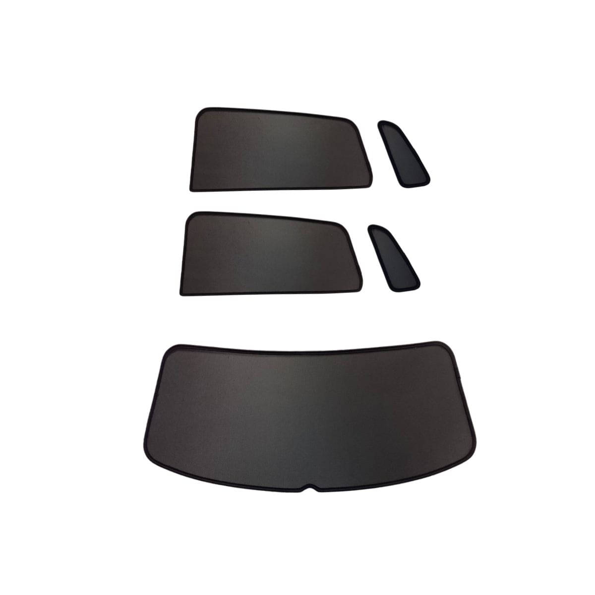 WINDESA SunClip Sonnenschutz - Sichtschutz Skoda Elroq ab Bj. 2025 Set ABC - sun-10348abc