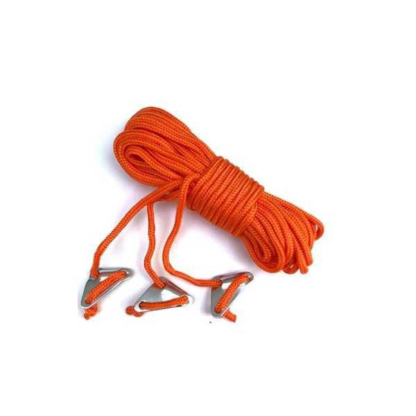 BENT Abspannleine -3 Stueck- orange - 50086