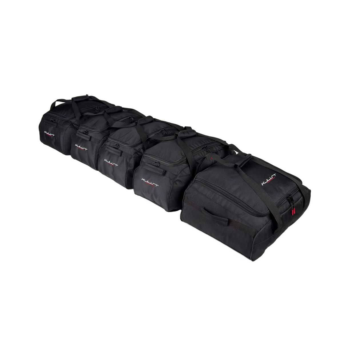 KJUST Dachboxen Taschen Set fuer Dachbox HAPRO TRIVOR 560 5er-Set - 13147