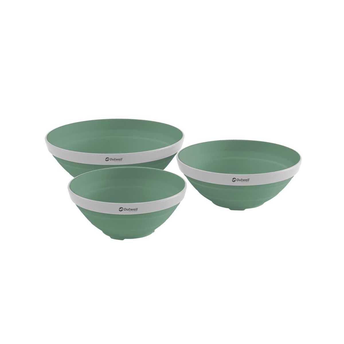 Outwell Collaps Schuessel Set faltbar Shadow Green - 651118