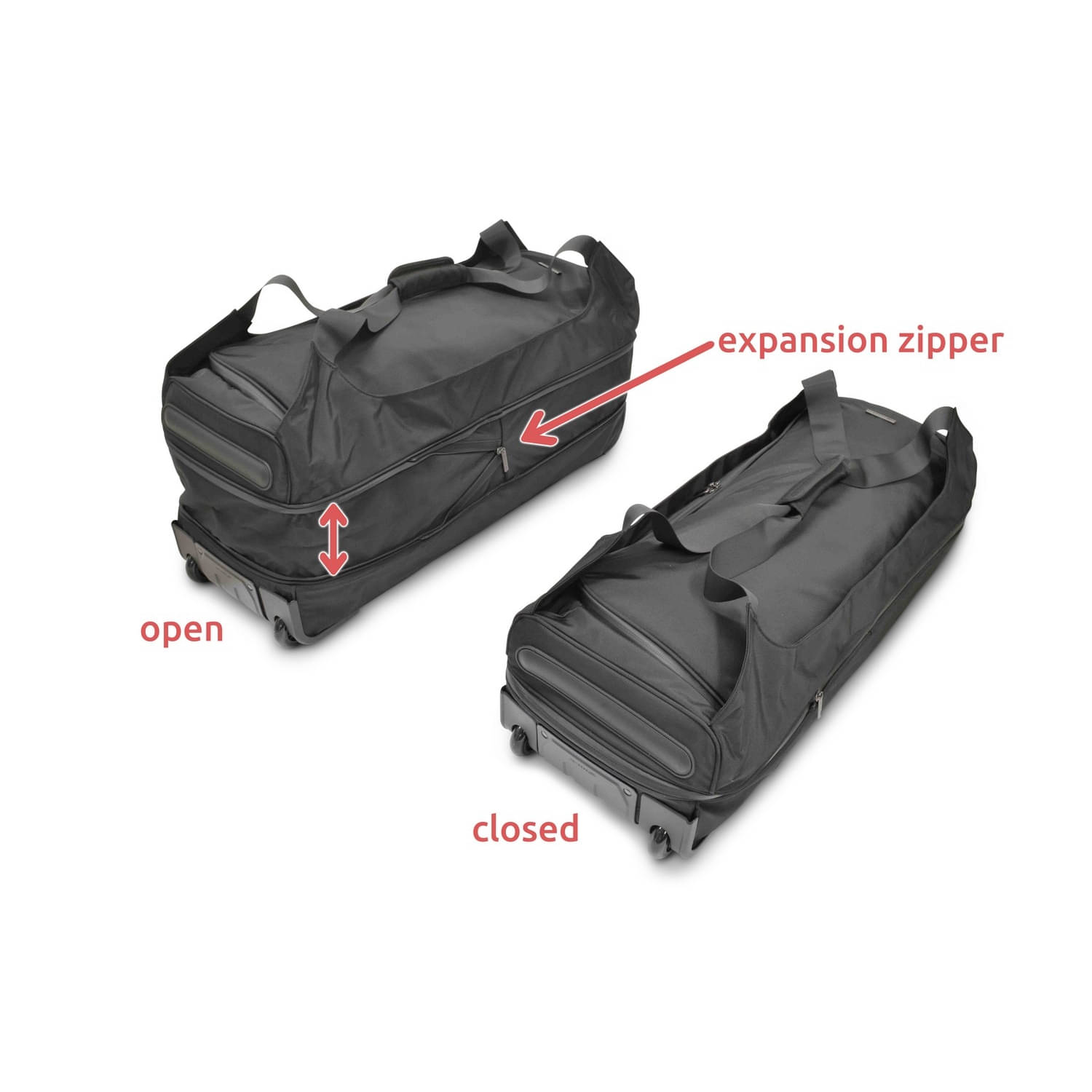 Car Bags Pro-Line A25601SP AUDI Q4 e-tron Bj- 21- Reisetaschen Set- Auf Ihr Auto massgeschneidert- Das Original