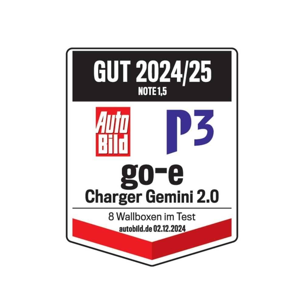 go-e Wallbox Charger Gemini 2.0 11 kW-16 A- 3-phasig - CH-05-11-51