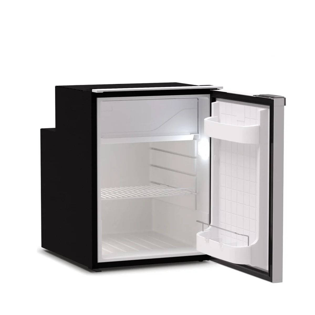VITRIFRIGO Kompressor-Kuehlschrank C90i CHR 12-24 V 90 L mit Gefrierfach Grau