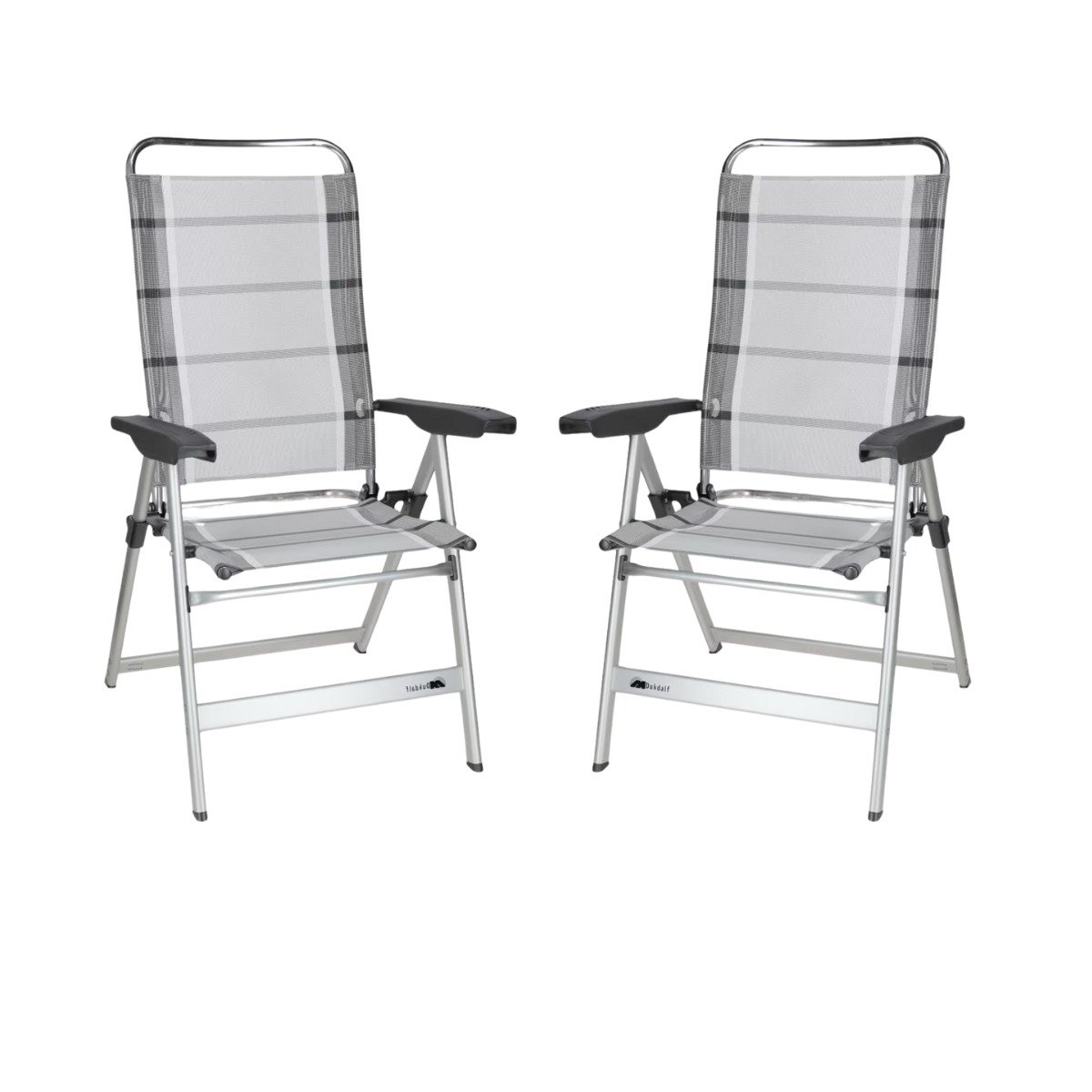 DUKDALF Stuhl Dynamic silber anthrazit 2er-Set - 41-00-0649.4