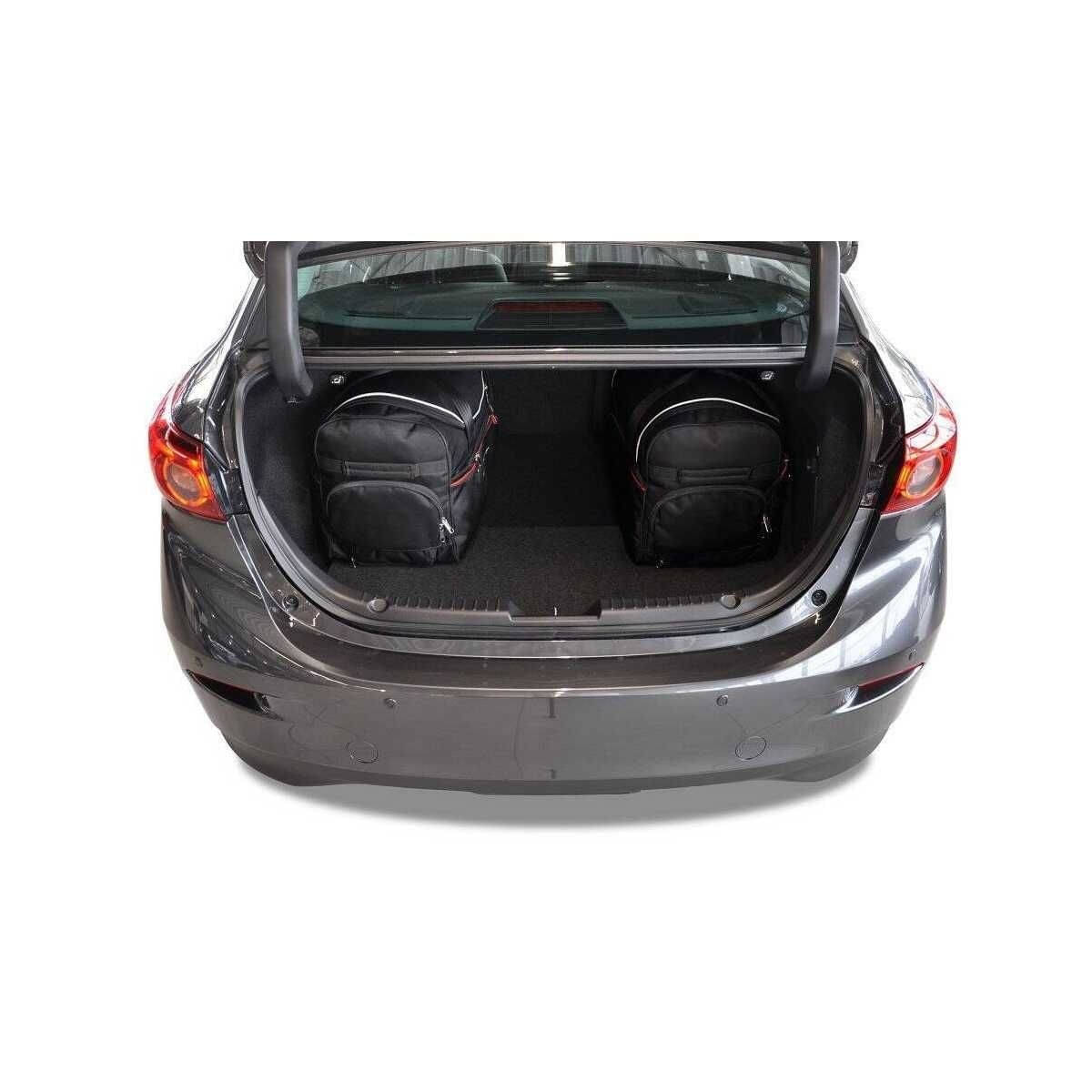 KJUST Kofferraum Taschen Set fuer MAZDA 3 Limousine Bj. 2013-2018 5er-Set - 7026003