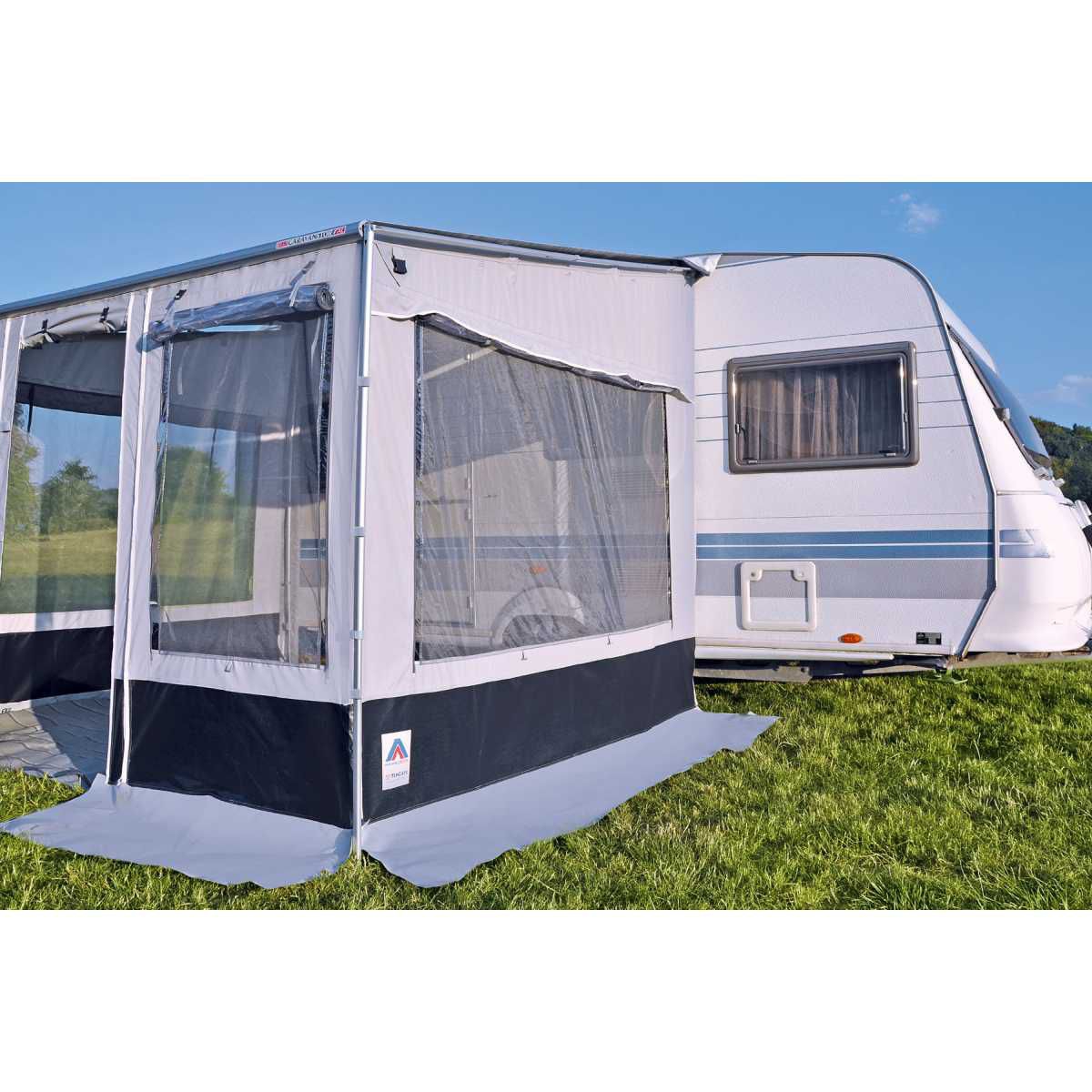 HAHN ZELTE Markisenzelt Malta fuer Fiamma Caravanstore XL Laenge 410 cm Anbauhoehe 235-250 cm - Z01004_410