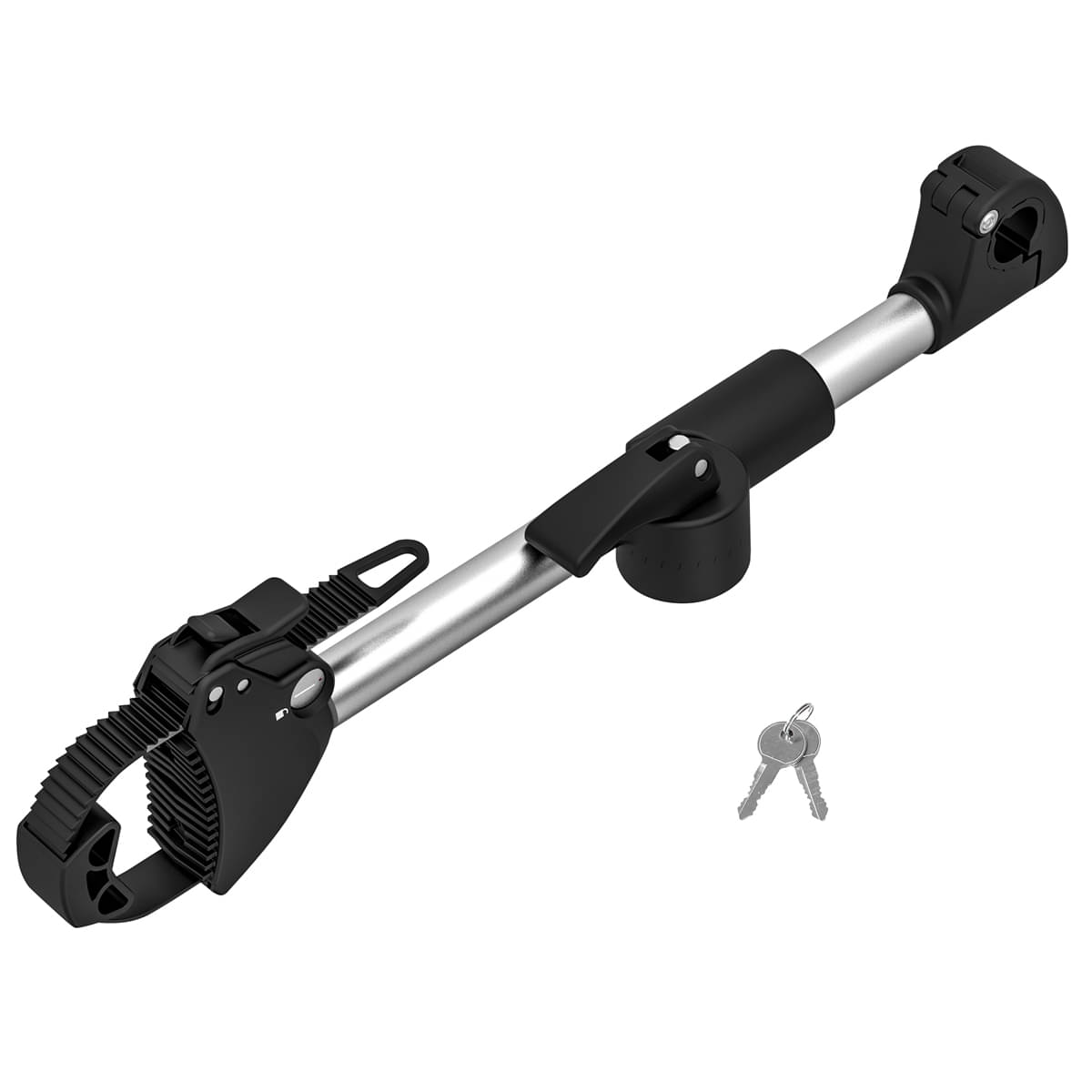 EUFAB Rahmenhalter Verstellbarer Strap-Halter 40 cm für 3. Fahrrad 11248 EUFAB Rahmenhalter Verstellbarer Strap-Halter 40 cm fuer 3. Fahrrad 11248