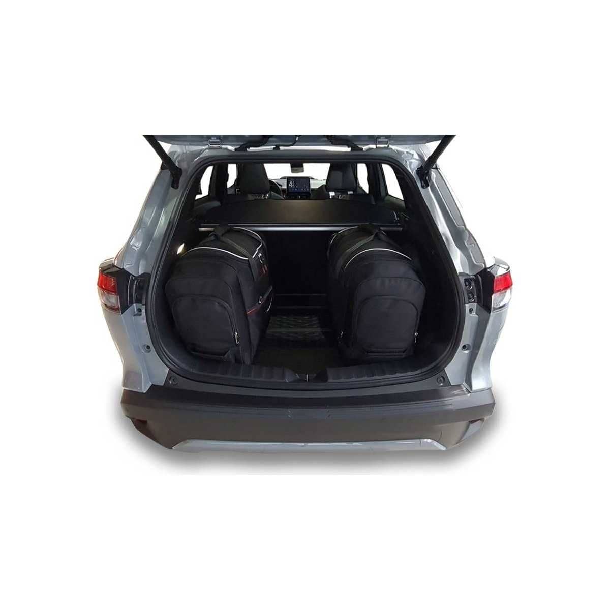 KJUST Kofferraum Taschen Set fuer TOYOTA COROLLA CROSS HEV ab Bj. 2022 3er-Set - 7041046