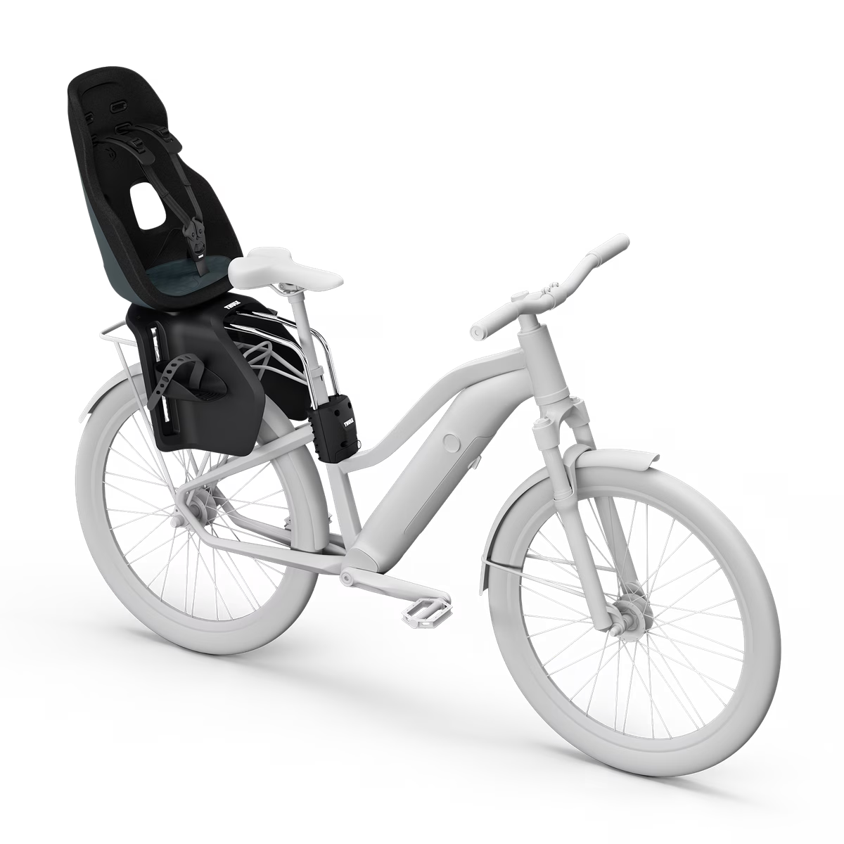 THULE Yepp Nexxt 2 Maxi Fahrradkindersitz Rahmemontage Dark Slate - 12081202