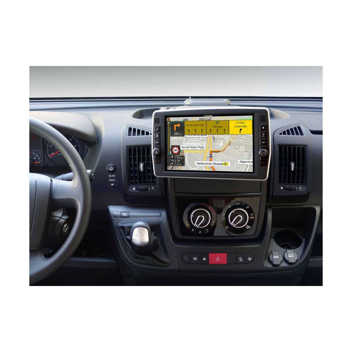 ALPINE Digital-Media-Station schwenkbar Fiat Ducato Bj. 2006-2021 X903D-DU2