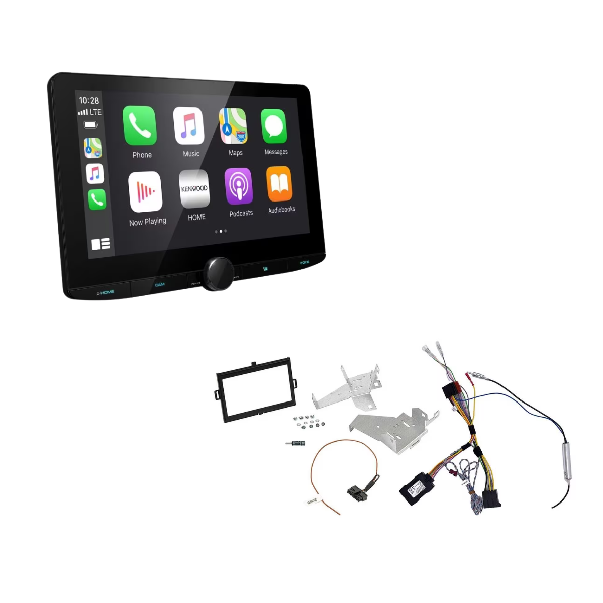 KENWOOD DMS9720XDS-CAMPER inkl- Installations-Kit mit LFB fuer MB Sprinter ab Bj. 2019