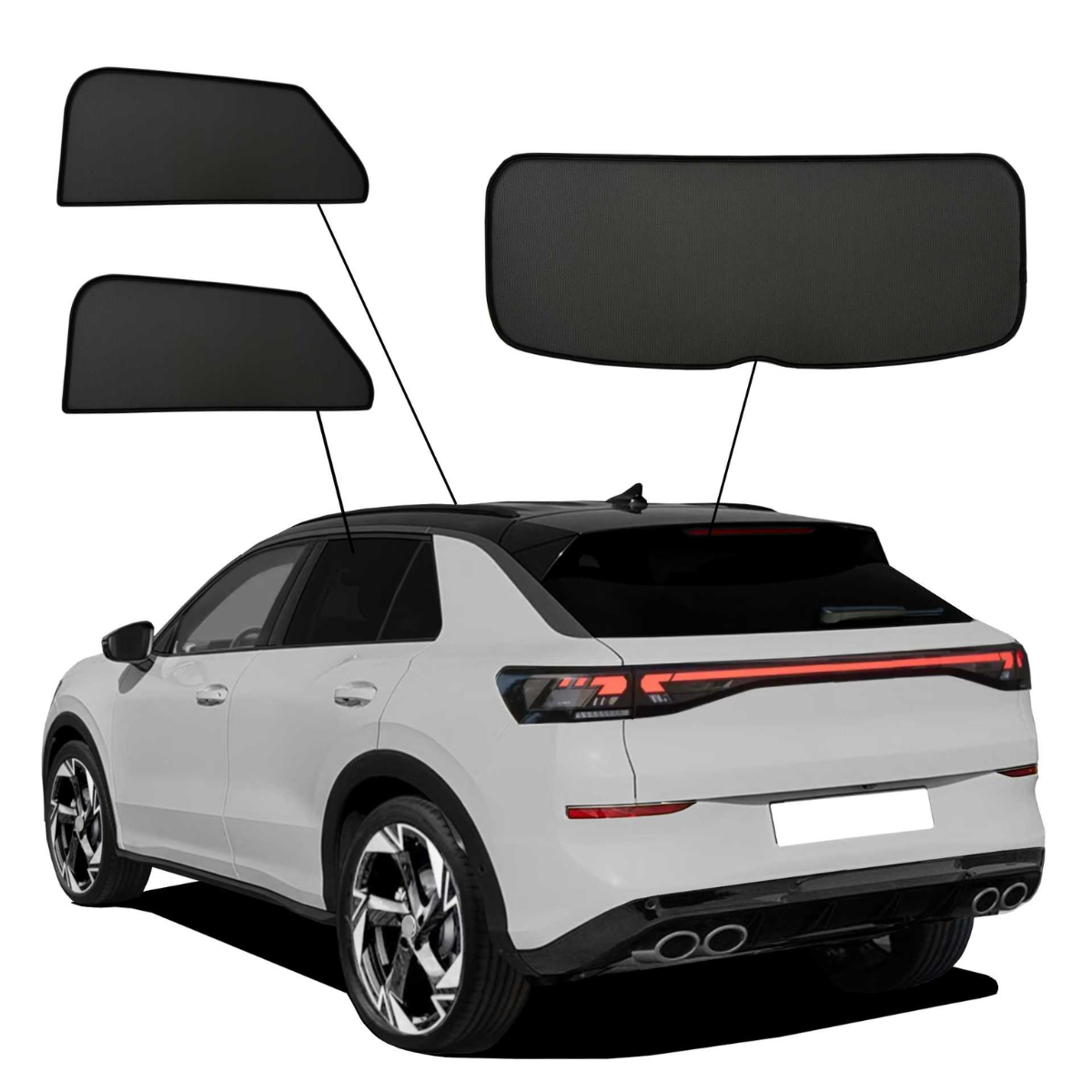WINDESA SunClip Sonnenschutz & Sichtschutz VW T-Roc ab Bj. 2026 Set AC WINDESA SunClip Sonnenschutz - Sichtschutz VW T-Roc ab Bj. 2026 Set AC