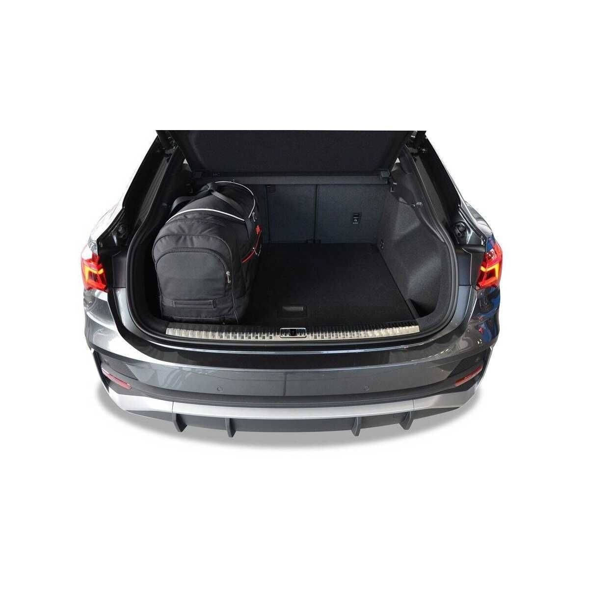KJUST Kofferraum Taschen Set fuer AUDI Q3 SPORTBACK ab Bj. 2019 4er-Set - 7004065