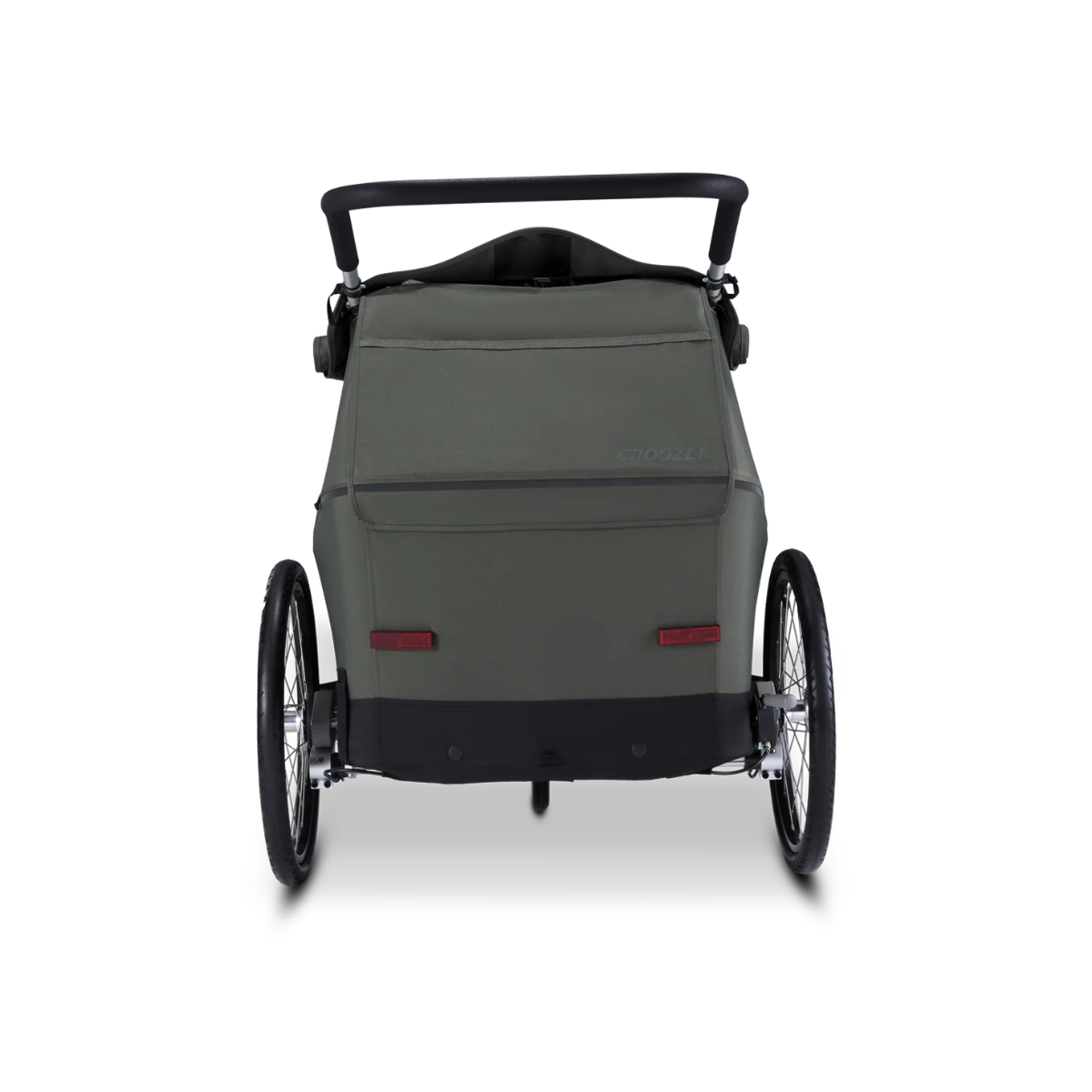 CROOZER Kinderfahrradanhaenger Kid Ellma 2 Moos Green - 121000925