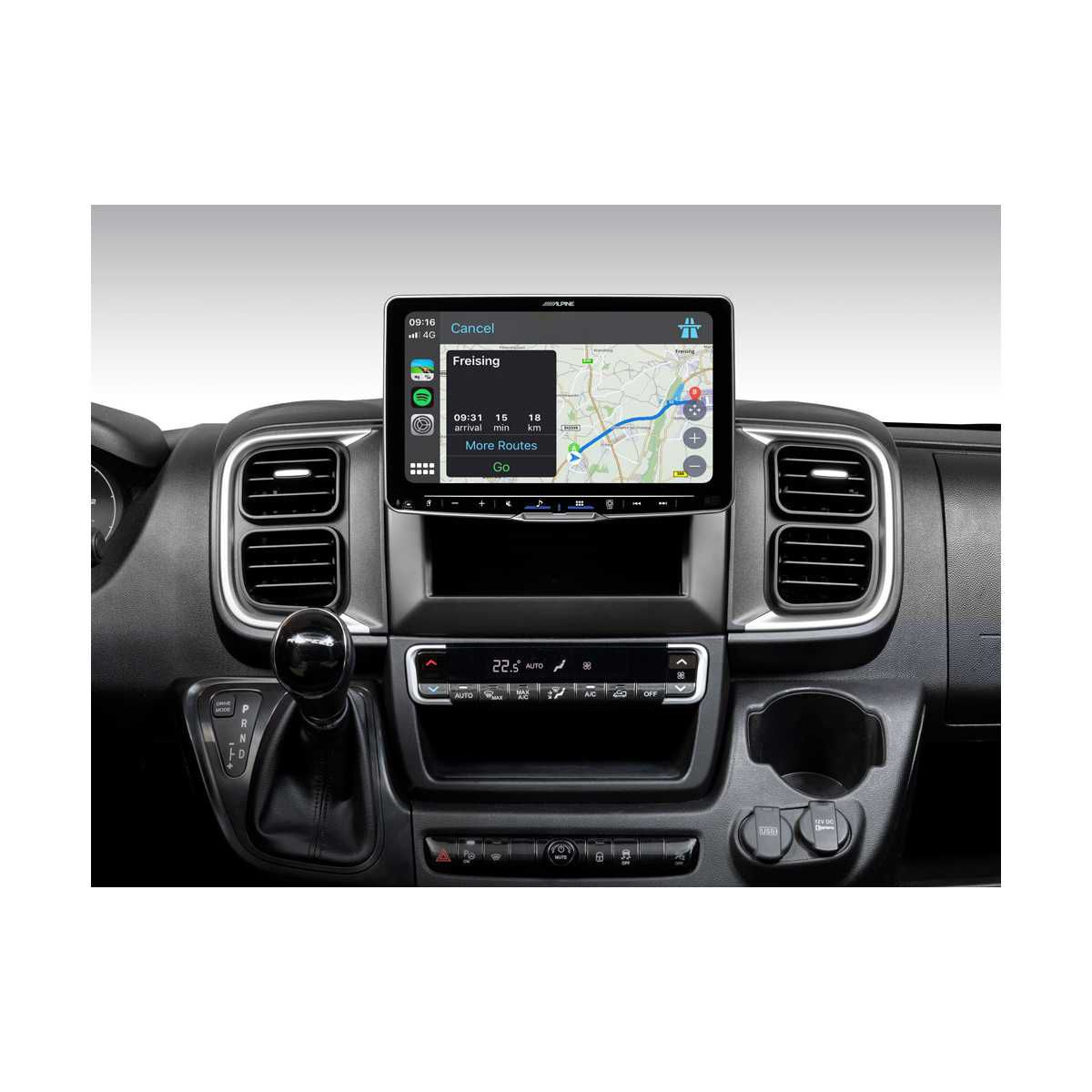 ALPINE HALO 9 Digital-Media-Station Fiat Ducato Serie 8 iLX-F905DU8