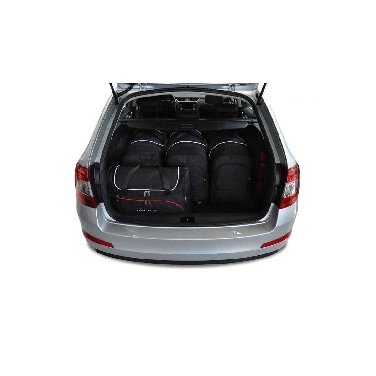 KJUST Kofferraum Taschen Set fuer SKODA OCTAVIA Kombi Bj. 2013-2020 5er-Set - 7037017