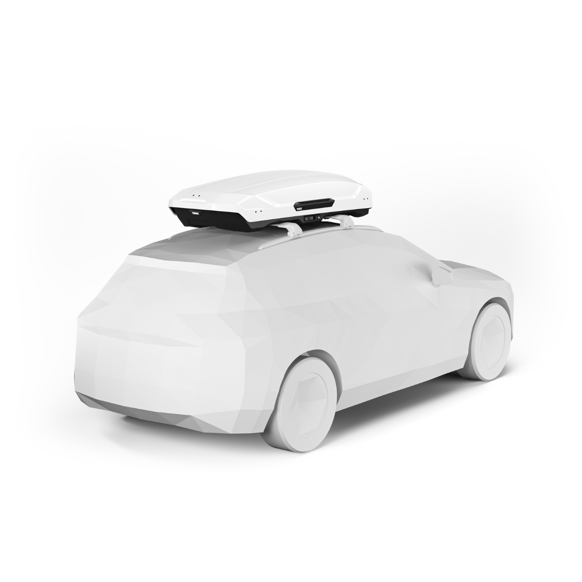 THULE Motion 3 XL - 639802 - Dachbox THULE Motion 3 XL weiss schwarz glaenzend 639802