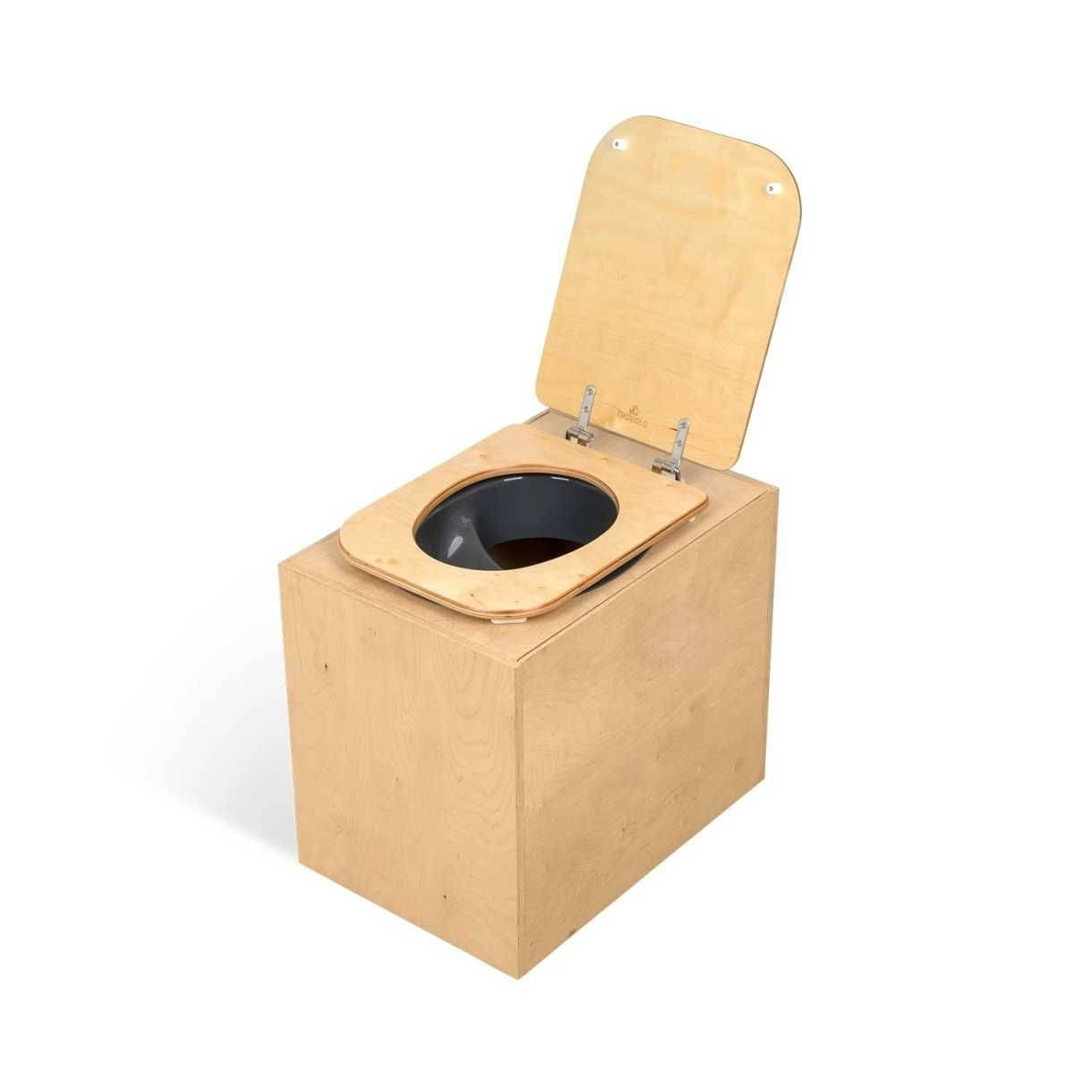 TROBOLO TeraBlœm Plus mit Holzsitz Trenntoilette - geprüfte Retoure TROBOLO TeraBloem Plus mit Holzsitz Trenntoilette - S6XX1469