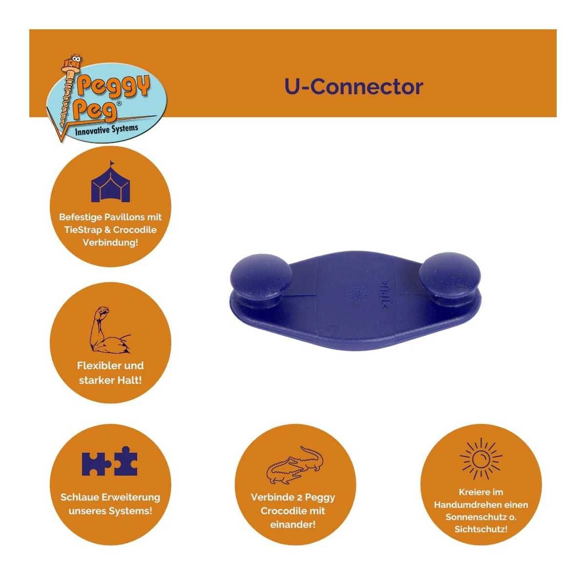 PEGGY PEG U Connector 4er Set - PP23