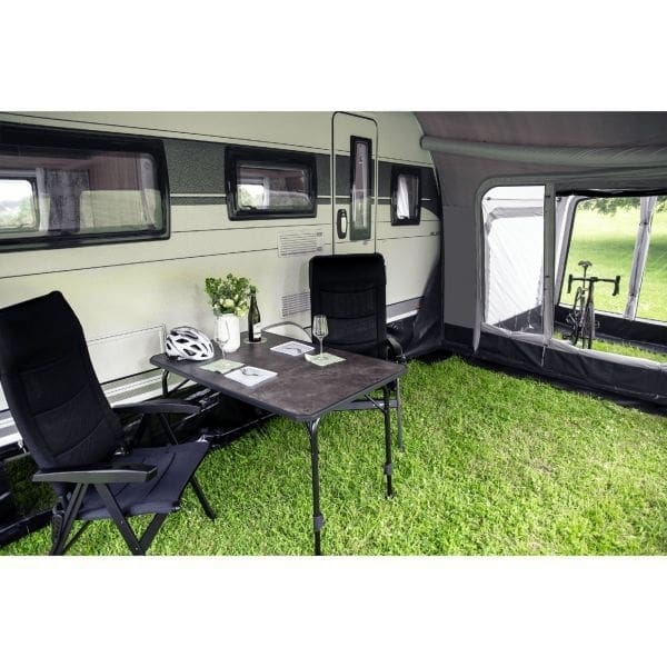 WESTFIELD Wohnwagen Luftvorzelt GALAXY 2-0 Gr. 10 Tiefe 250 cm 1015 - 1050 cm - CampingFactory-Exklusiv-Edition