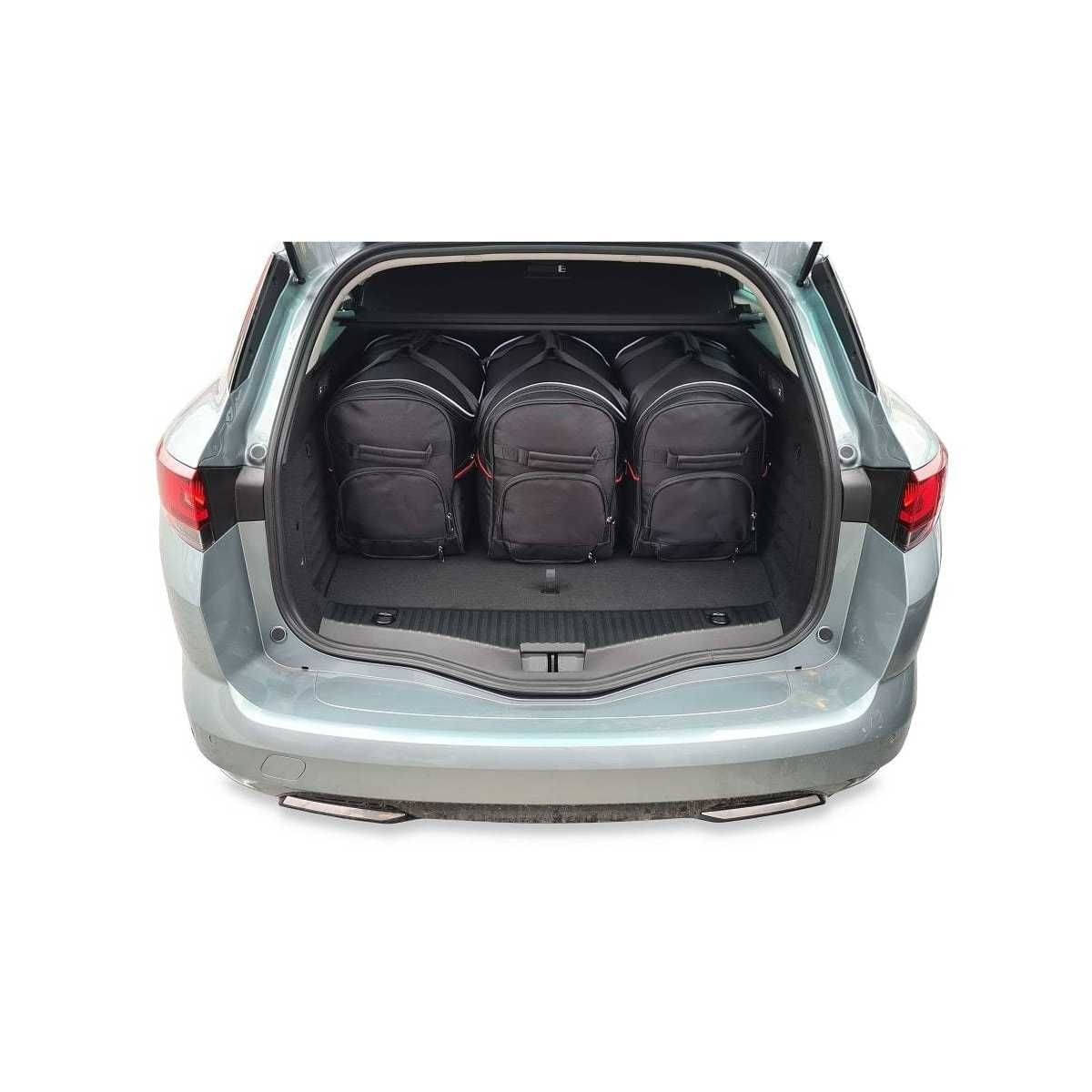 KJUST Kofferraum Taschen Set fuer RENAULT MEGANE GRANDTOUR PLUG-IN HYBRID ab Bj. 2020 5er-Set - 7034048