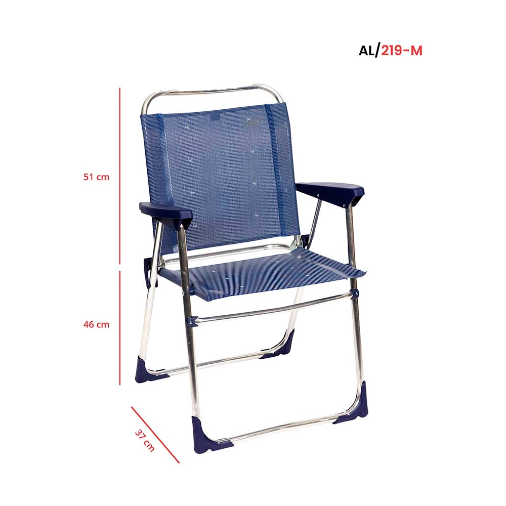 CRESPO Campingstuhl Classic dunkelblau 1148096