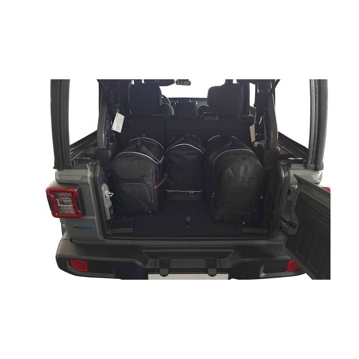 KJUST Kofferraum Taschen Set fuer JEEP WRANGLER PHEV ab Bj. 2021 4er-Set - 7021012