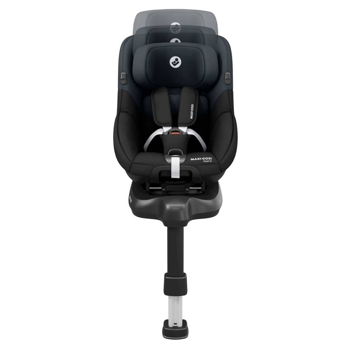 MAXI-COSI Babyschale PEARL S Tonal Black - Basisstation FAMILYFIX S - 8635104110 8056010110