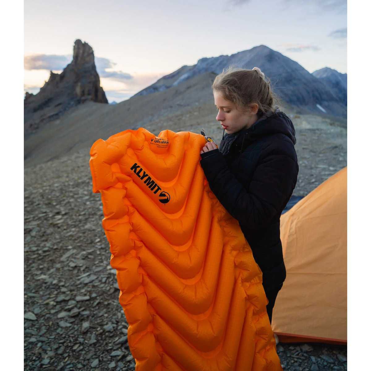 KLYMIT Insulated V Ultralite SL Isomatte Orange - 06IUOR02C